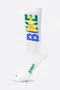 Meia HUPI Bike Brasil Branco