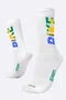 Meia HUPI Bike Brasil Branco