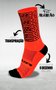 Meia HUPI Biometria Laranja Neon