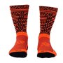 Meia HUPI Biometria Laranja Neon