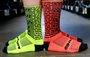 Meia HUPI Biometria Laranja Neon