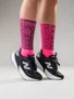Meia HUPI Biometria Rosa