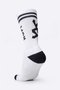 Meia HUPI Cano Médio Crew Branco
