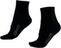 Meia HUPI Casual Cano Curto Algodão Preto
