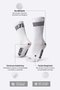 Meia HUPI Corrida 21K Split Branco