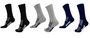 Meia HUPI Corrida Ciclismo Kit 03 Pares - Tam Plus 42-46