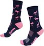 Meia HUPI Flamingo