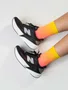 Meia HUPI Hyperline Rosa/Amarelo - LT para pés menores 34-38