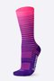 Meia HUPI Hyperline Roxo/Rosa - LT para pés menores 34-38