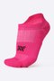Meia Curta para Corrida HUPI Running Pro Invisível Rosa Neon - LT