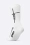 Meia HUPI Jesus Branco/Preto Plus (42 a 46)