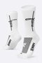 Meia HUPI Jesus Branco/Preto Plus (42 a 46)