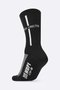 Meia HUPI Jesus Cristo Preto/Branco LT para pés menores 34-38