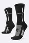 Meia HUPI Jesus Cristo Preto/Branco LT para pés menores 34-38