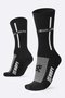 Meia HUPI Jesus Cristo Preto/Branco Plus (42 a 46)