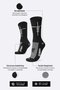 Meia HUPI Jesus Preto/Branco Plus (42 a 46)