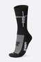 Meia HUPI Jesus Preto/Branco Plus (42 a 46)