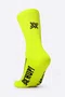 Meia HUPI Lisa Amarelo Neon - Tamanho Plus 42-46