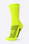 Meia HUPI Lisa Amarelo Neon - Tamanho Plus 42-46