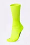 Meia HUPI Lisa Amarelo Neon - Tamanho Plus 42-46