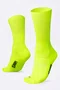 Meia HUPI Lisa Amarelo Neon - Tamanho Plus 42-46