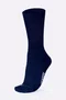 Meia HUPI Lisa Azul Marinho - Tamanho Plus 42-46
