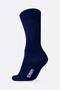 Meia HUPI Lisa Azul Marinho - Tamanho Plus 42-46