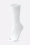 Meia HUPI Lisa Branco - Tamanho Plus 42-46