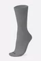 Meia HUPI Lisa Cinza Nardo - Tamanho Plus 42-46