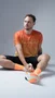Meia HUPI Lisa Laranja Neon