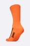 Meia HUPI Lisa Laranja Neon - Tamanho Plus 42-46