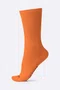 Meia HUPI Lisa Laranja Neon - Tamanho Plus 42-46