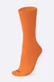 Meia HUPI Lisa Laranja Neon - Tamanho Plus 42-46