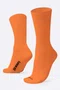 Meia HUPI Lisa Laranja Neon - Tamanho Plus 42-46