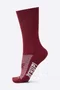 Meia HUPI Lisa Vinho Merlot - LT para pés menores 34-38
