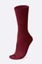 Meia HUPI Lisa Vinho Merlot - Tamanho Plus 42-46