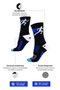 Meia HUPI Pace Azul