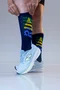 Meia HUPI Run Brasil Azul Marinho Plus 42-46
