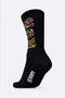 Meia HUPI Run Colors Preto