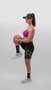 Meia HUPI Run Colors Preto Plus (42 a 46)
