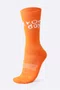 Meia HUPI Run Day Laranja