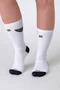 Meia HUPI Run Free Branco - LT para pés menores 34-38