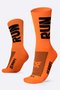 Meia HUPI Run Laranja Neon 