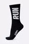 Meia HUPI Run Preto e Branco - Tamanho Plus 42-46