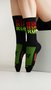 Meia HUPI Run Run Run Preto