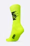 Meia HUPI Run Splash Amarelo Neon