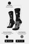 Meia HUPI Run Sprint Preto