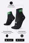 Meia Hupi Running Pro Brasil Preto