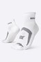 Meia HUPI Running Pro Prime Branco e Cinza