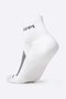 Meia HUPI Running Pro Prime Branco e Cinza